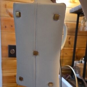 Valentino Mini Bag in Cream with Gold Accents